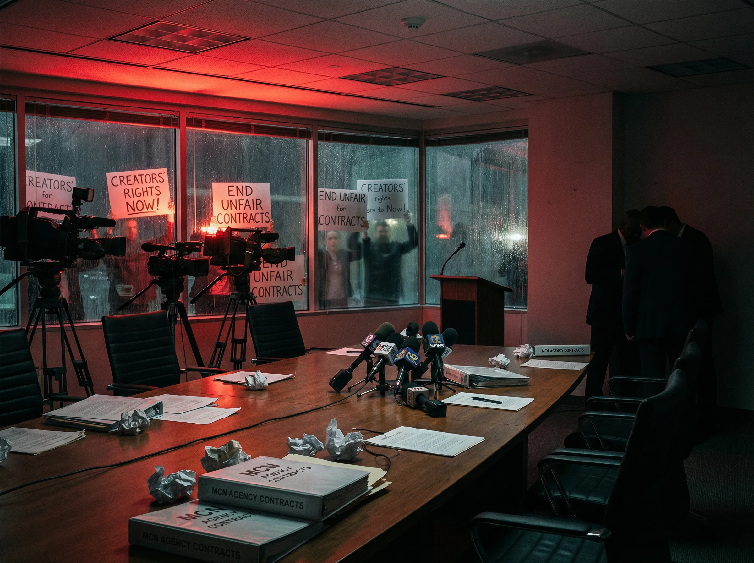 黑料不打烊 - 某MCN机构旗下主播集体维权